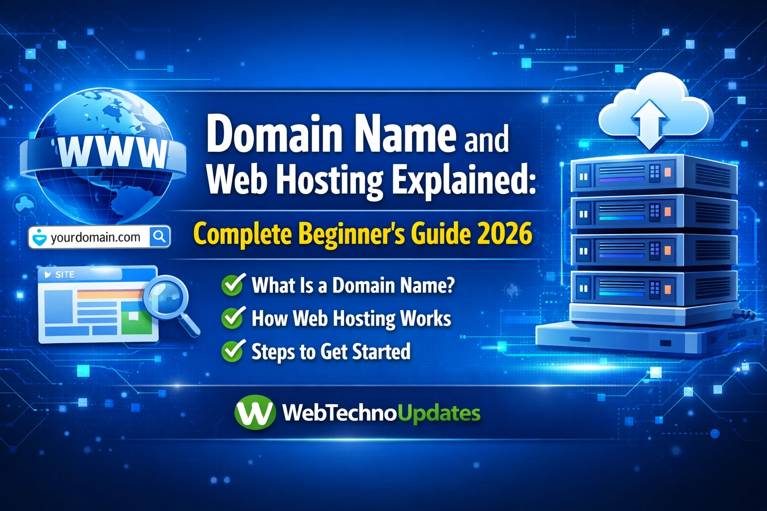 Domain Name and Web Hosting Explained