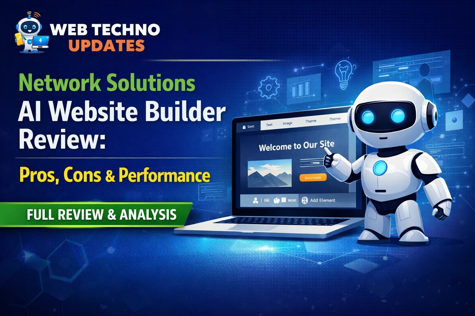 Network Solutions AI Website Builder Review: Pros, Cons & Performance