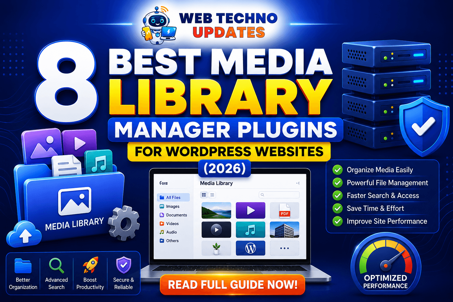 8 Best Media Library Manager Plugins for WordPress Websites